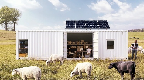 Shipping Container Barn & Other Farm Uses